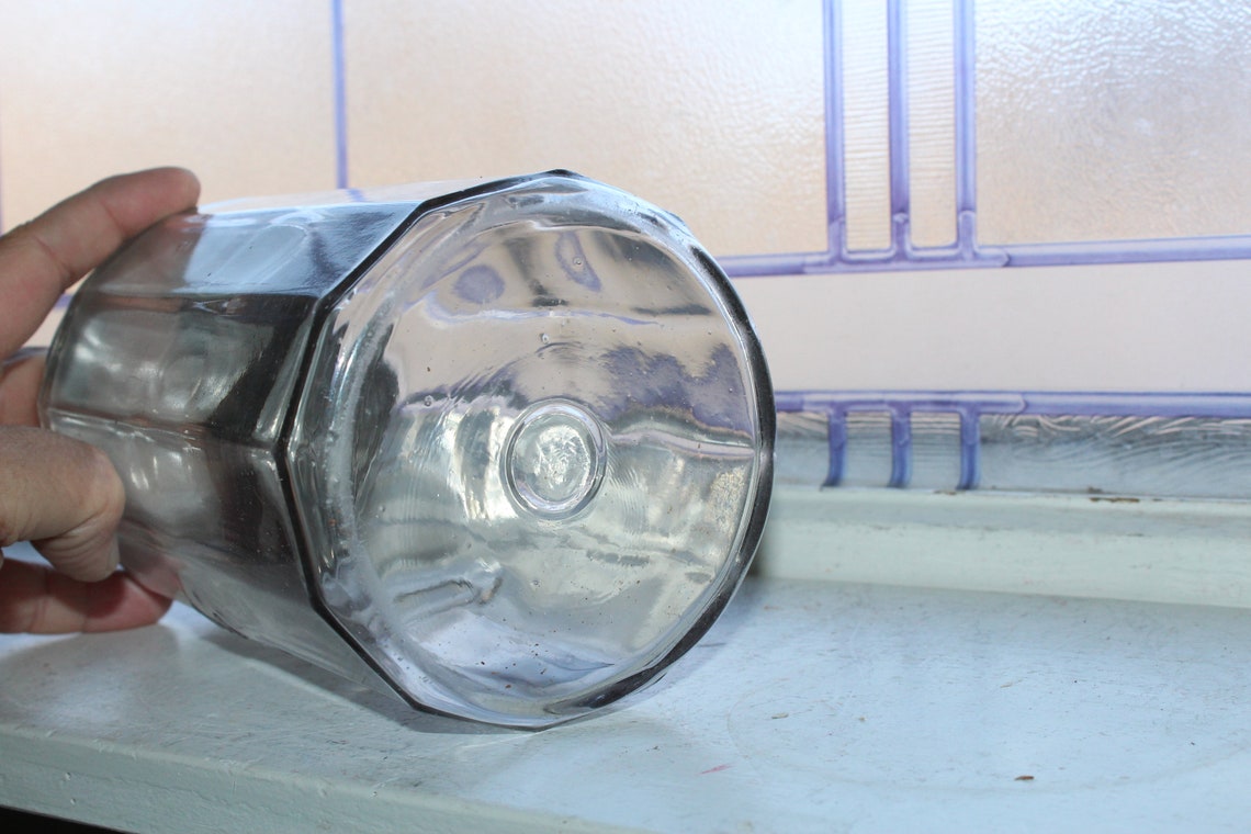 Antike Hoosier Schrank Kaffee Glas vertäfelt Glas Glas Glas | Etsy