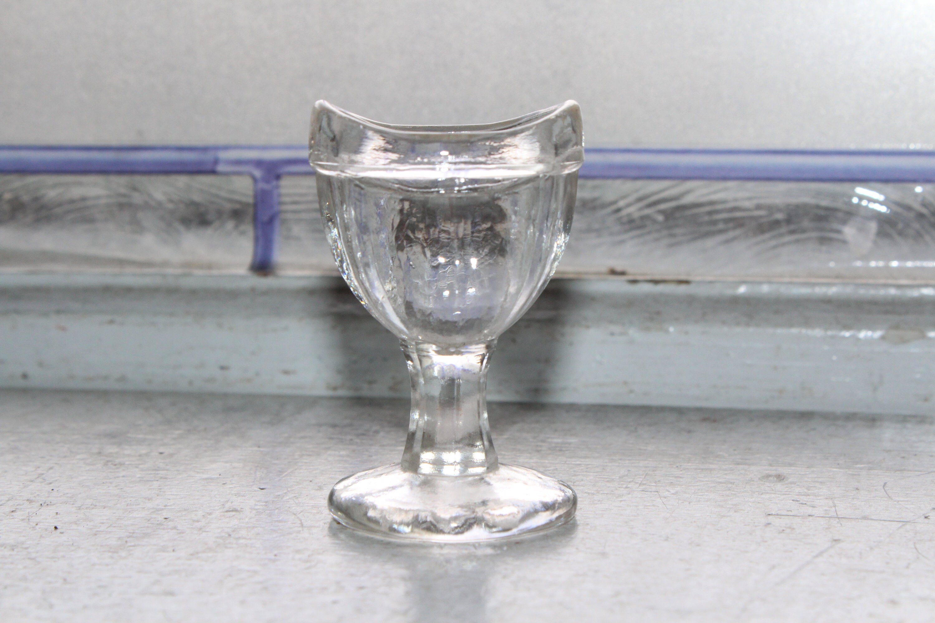 Vintage Glass Eye Wash Cup