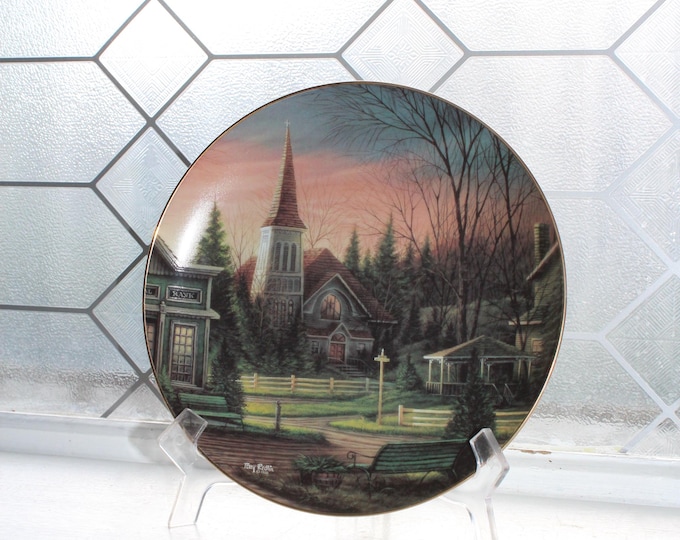 Terry Redlin Sunday Morning Collector Plate 2006 Limited Edition