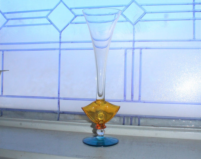 Euroglass Champagne Flute Vintage 1980s