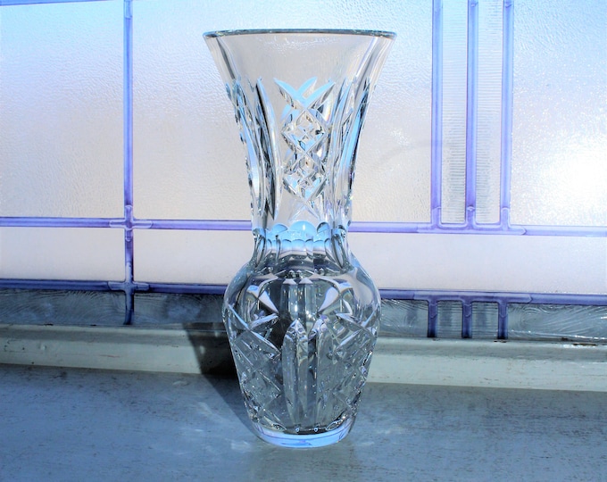 Waterford Crystal Hannah Vase 7 1/4" with Flared Top