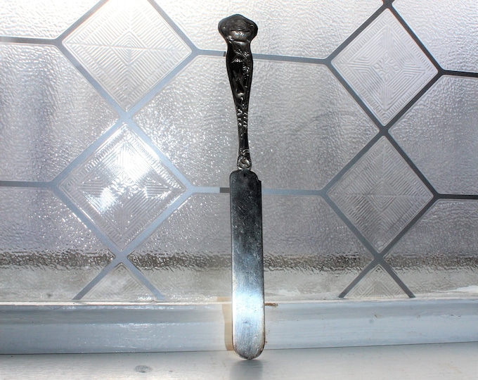 Antique Victorian Berkshire Silver Co Butter or Cheese Knife