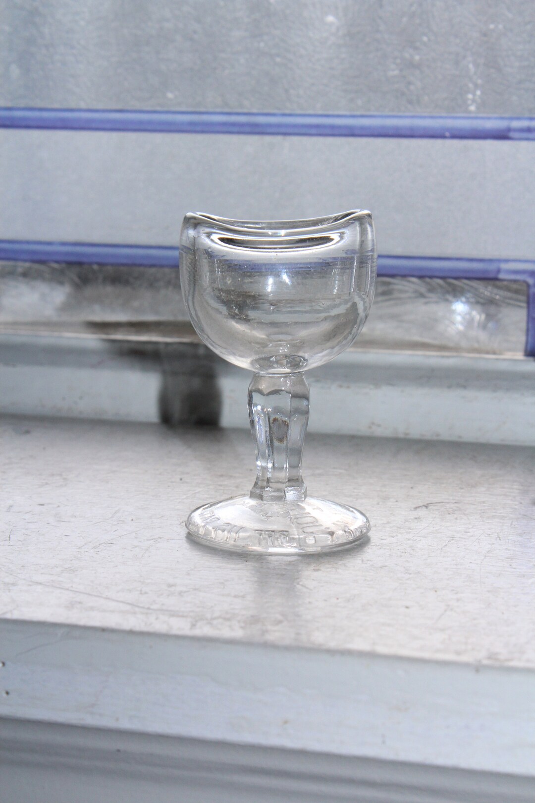 Antique Glass Eye Cup Eye Wash John Bull 1917 Etsy