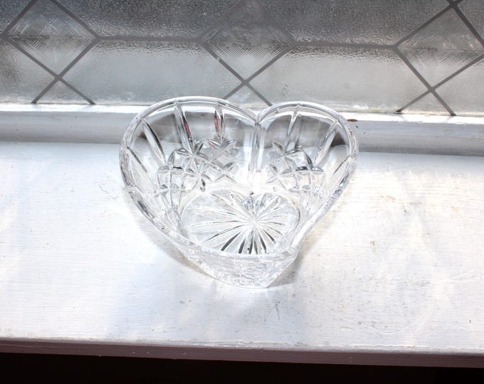Waterford Crystal Sweetheart Bowl Candy Dish