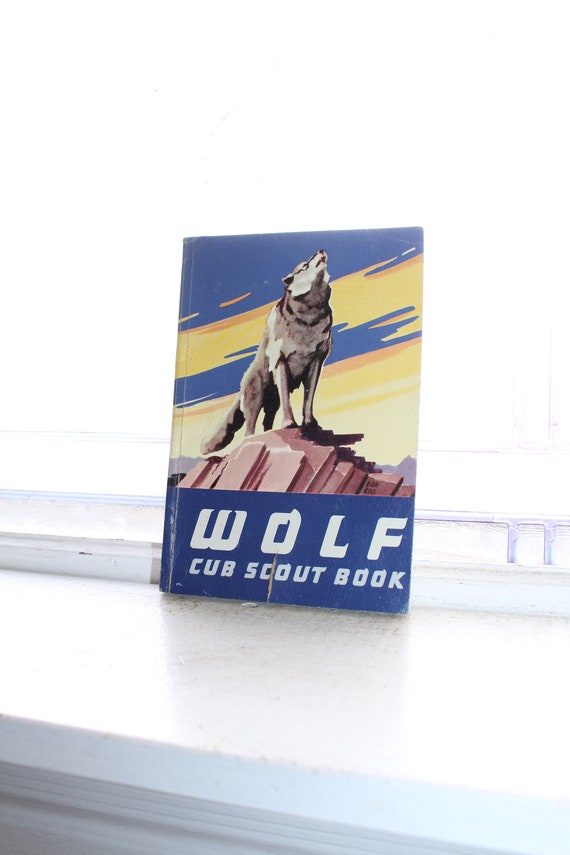 1954 Wolf Cub Scout Book Vintage Boy Scouts Manual | Etsy