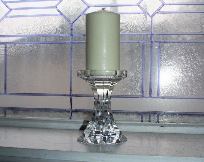 Vintage Miller Rogaska Crystal Candleholder with Box