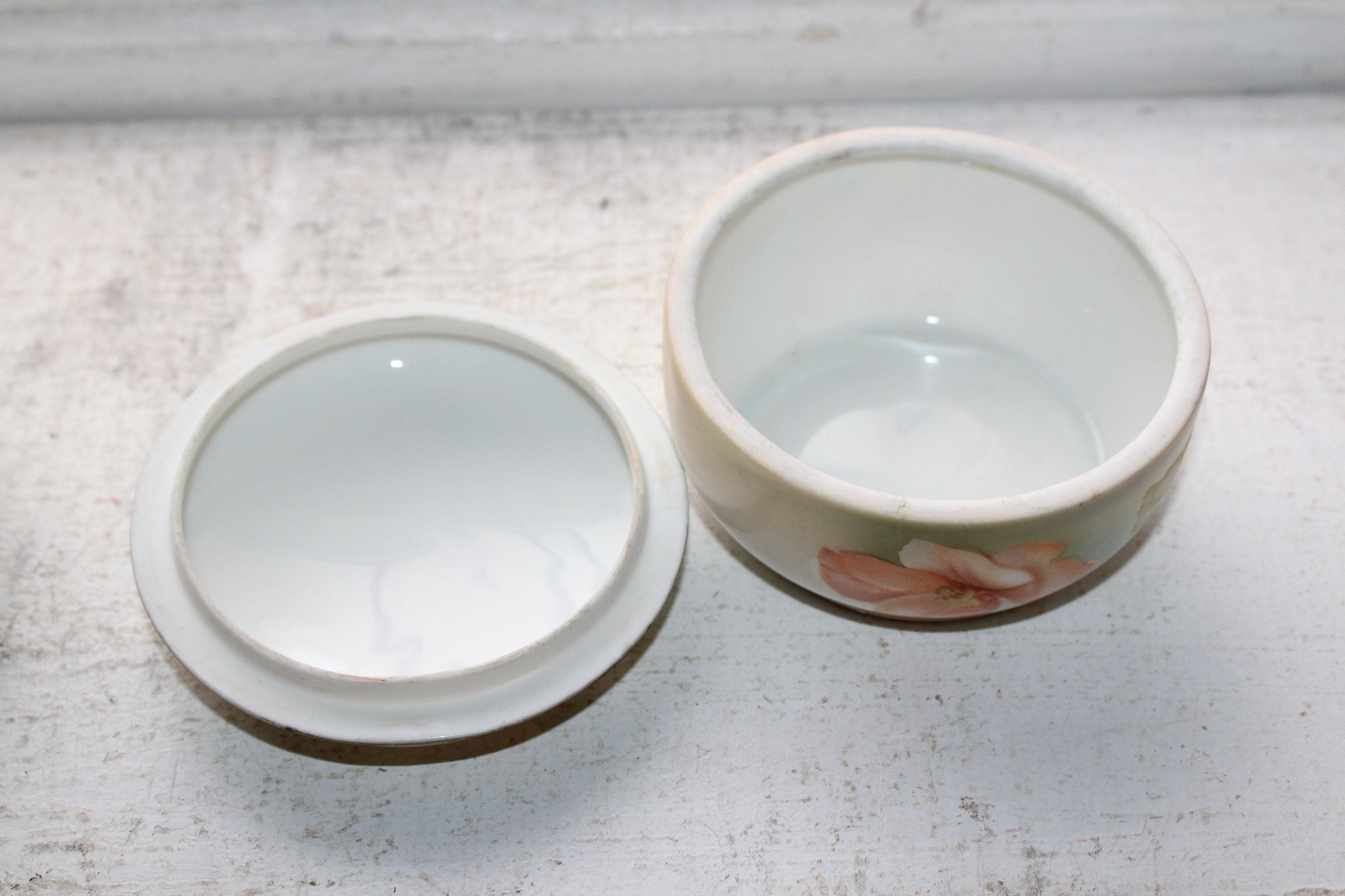 Antique Porcelain Trinket Box Made in Germany