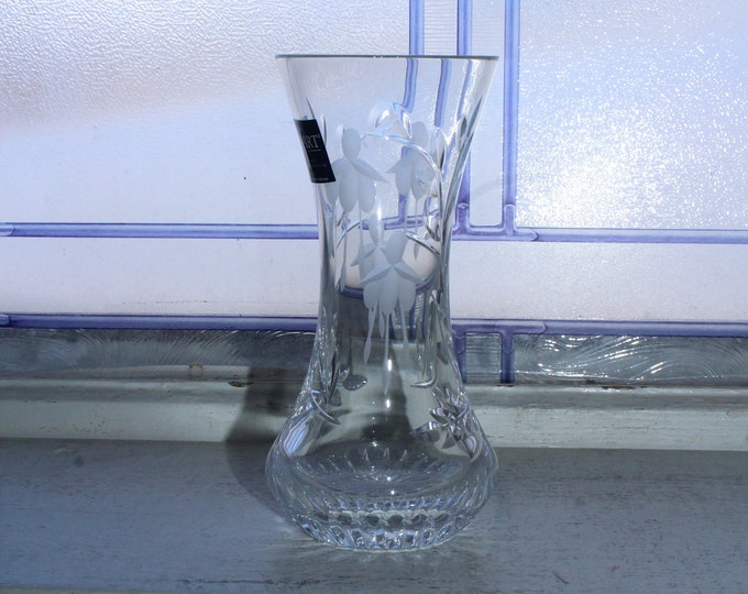 Vintage Stuart Cut Crystal Vase