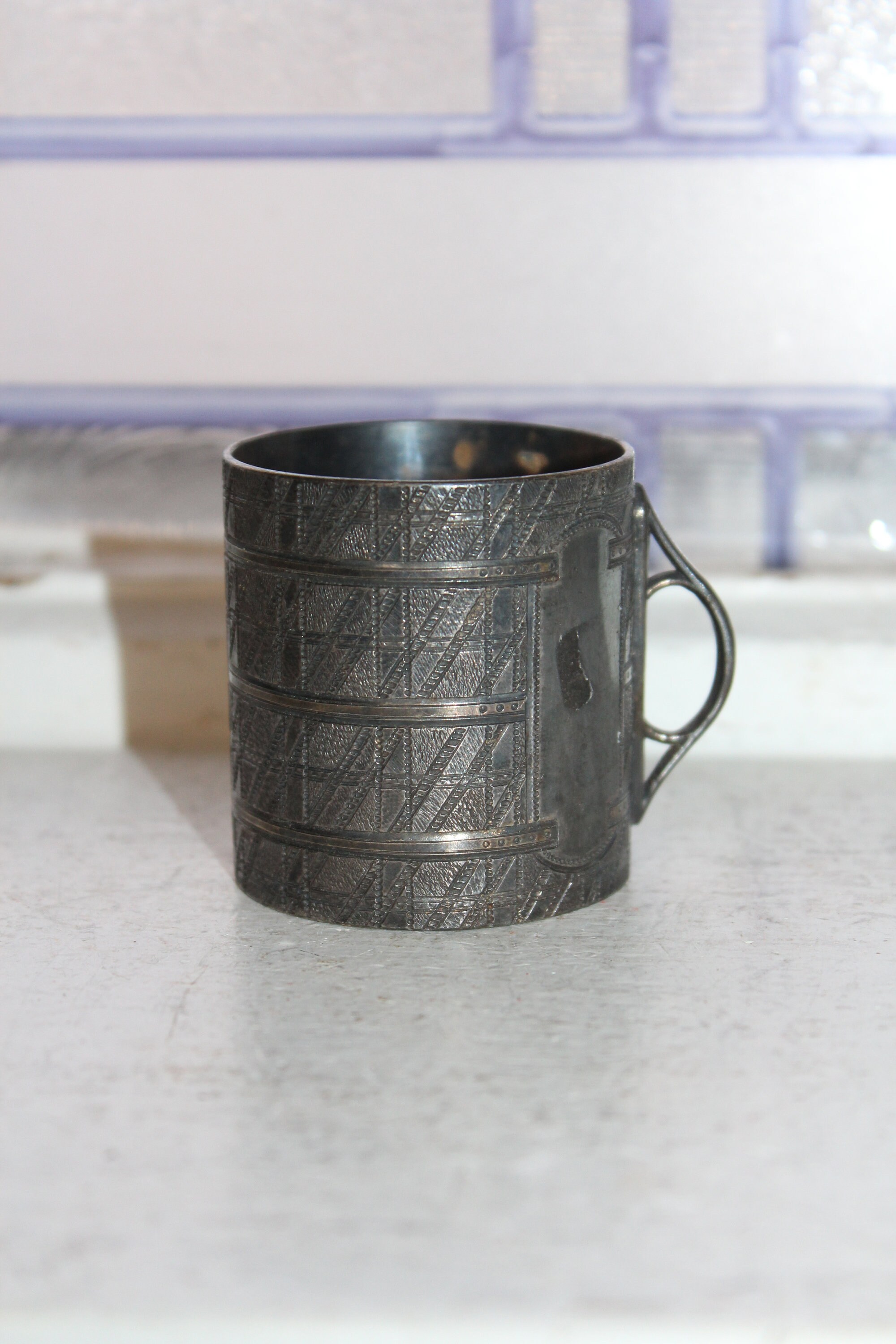 Antique Figural Victorian Silverplate Napkin Ring