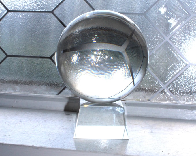 Large Crystal Ball on Stand for Fortune Telling