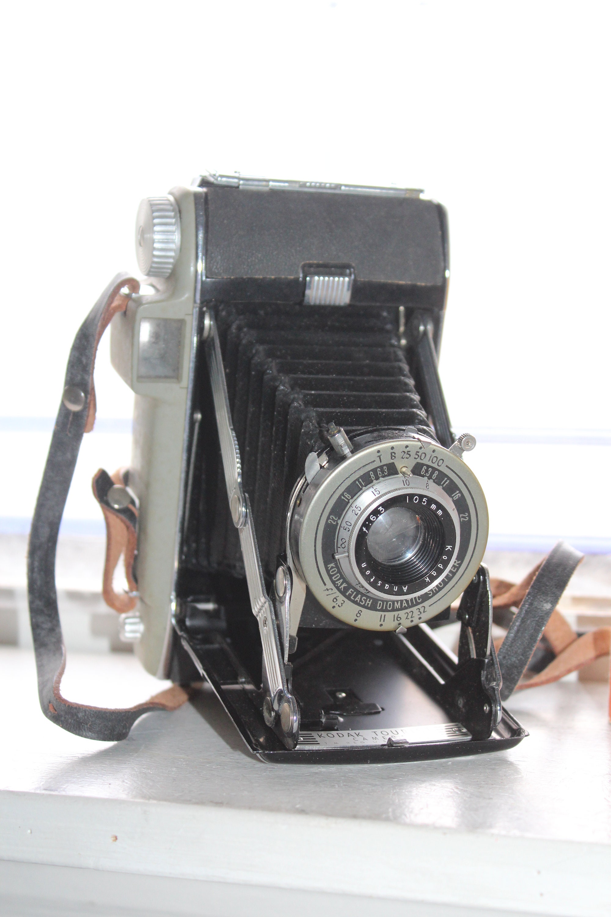 Vintage Kodak Tourist Camera with Box and Instructions