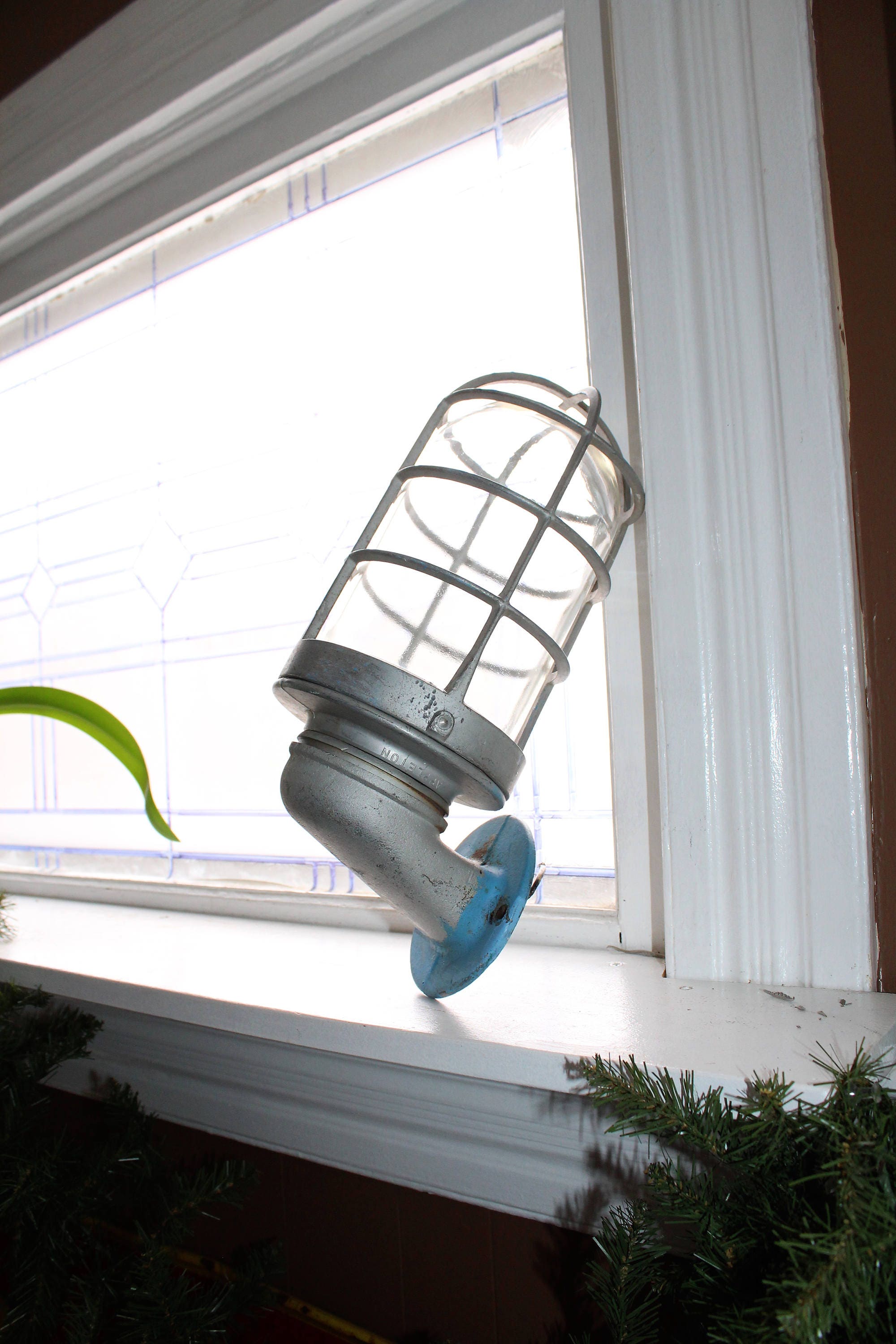 Vintage 50s Industrial Lighting Appleton Wall Mount Light Steampunk