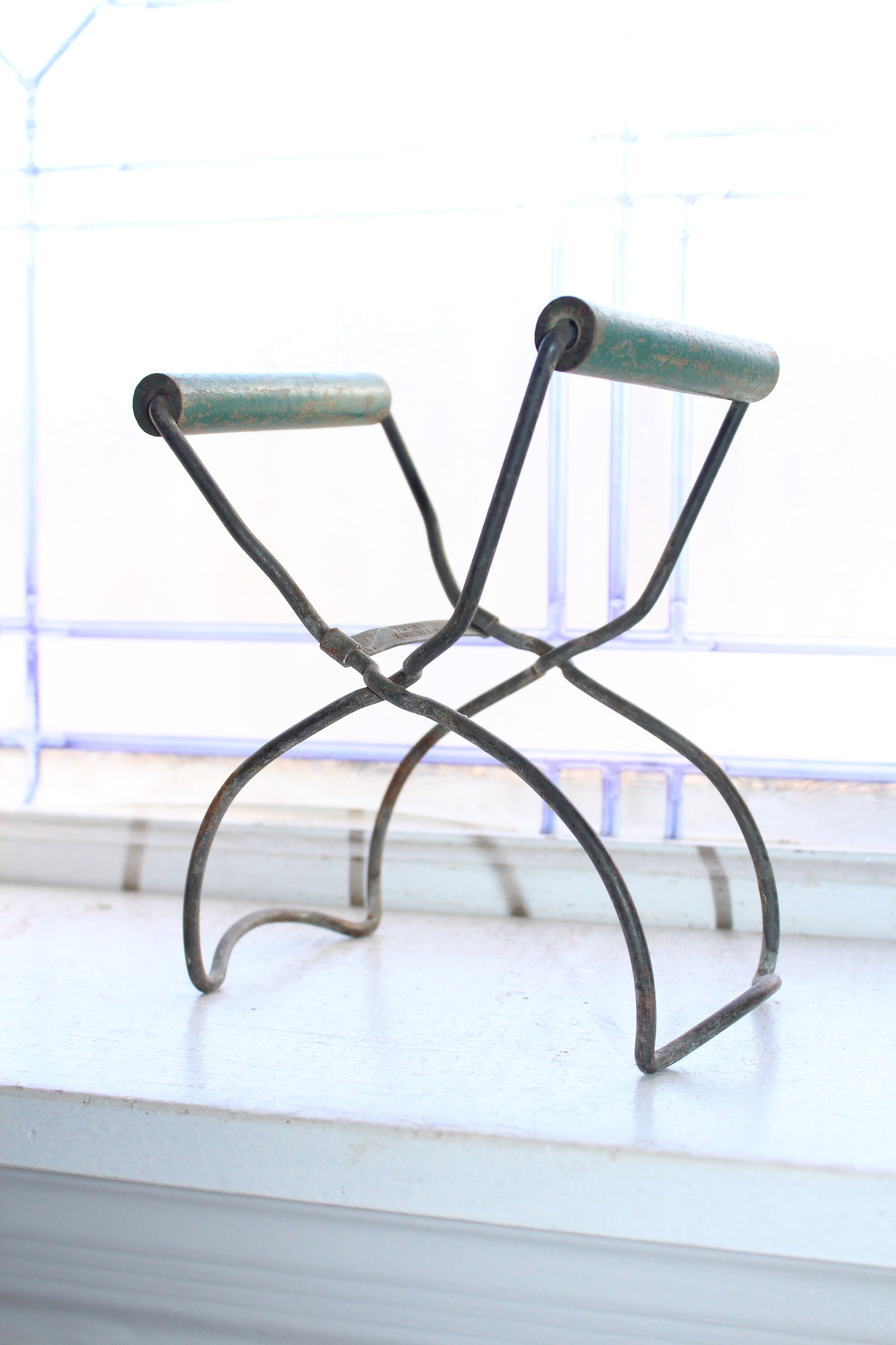 Vintage Canning Jar Lifter 1930s Wood and Metal