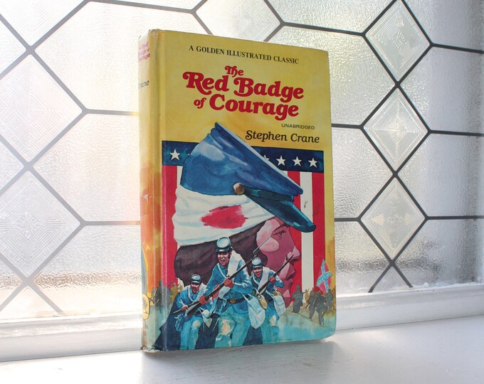 Vintage 1968 Book The Red Badge of Courage by Stephen Crane