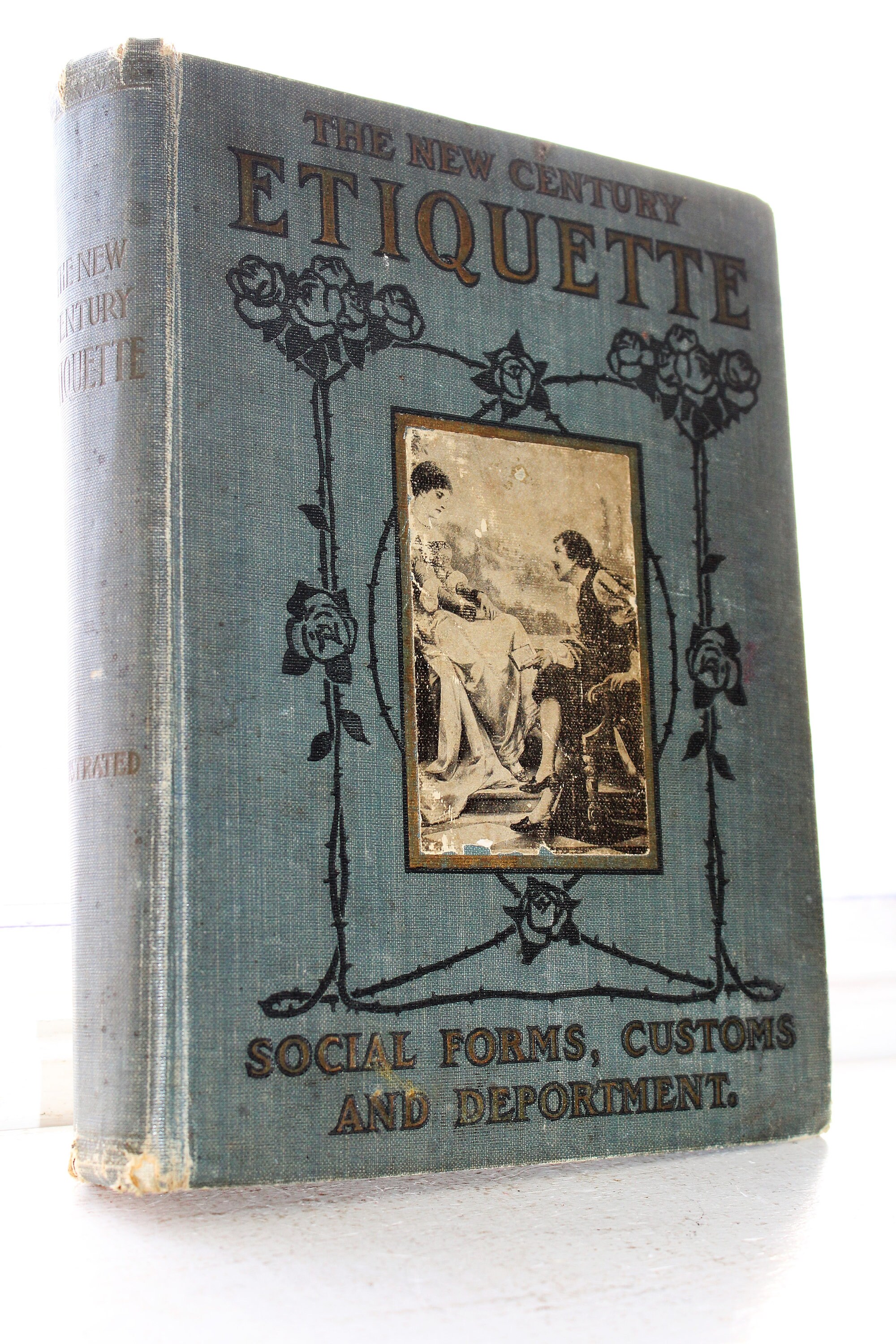 The New Century Etiquette Antique 1901 Victorian Book