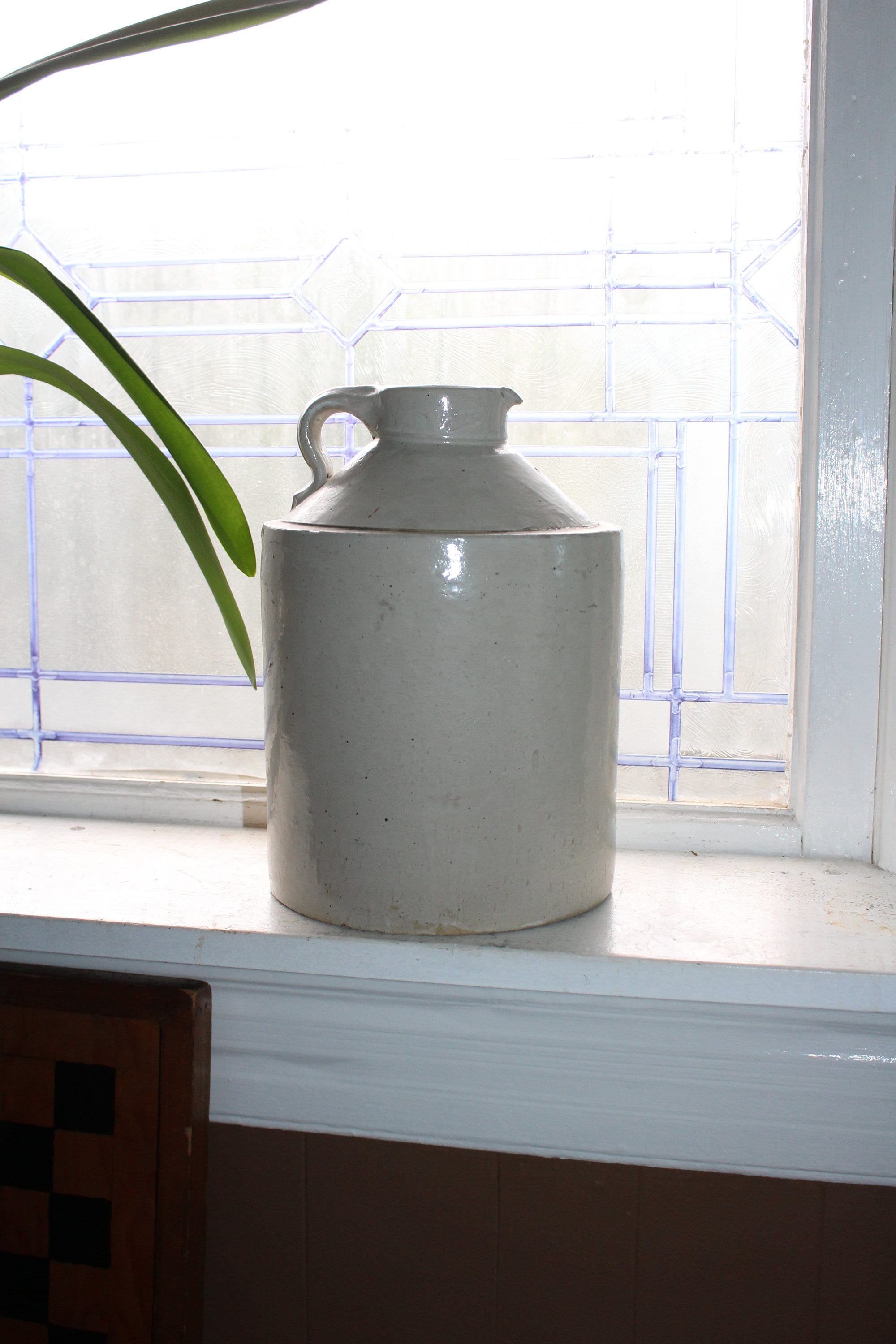 Red Wing Minnesota Stoneware Gray Gallon Syrup Jug