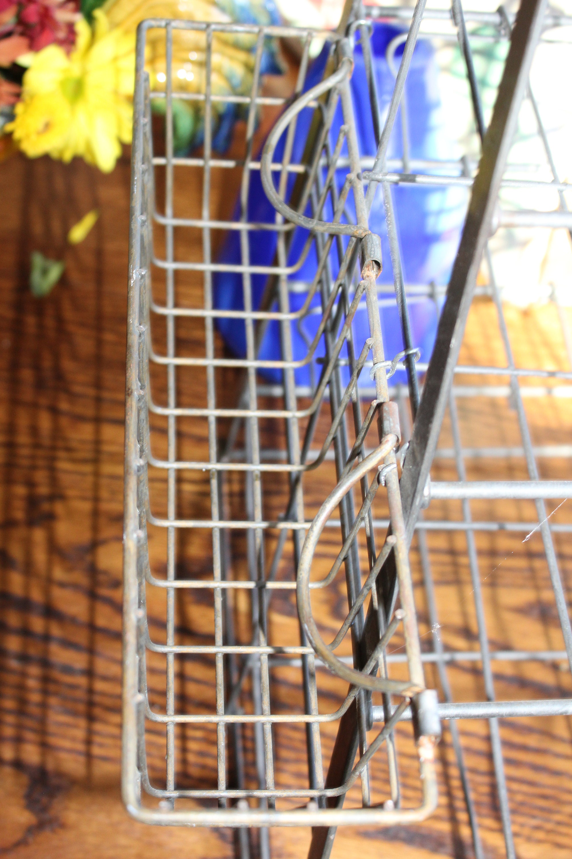 Antique Countertop Store Display Rack Stand Shelving