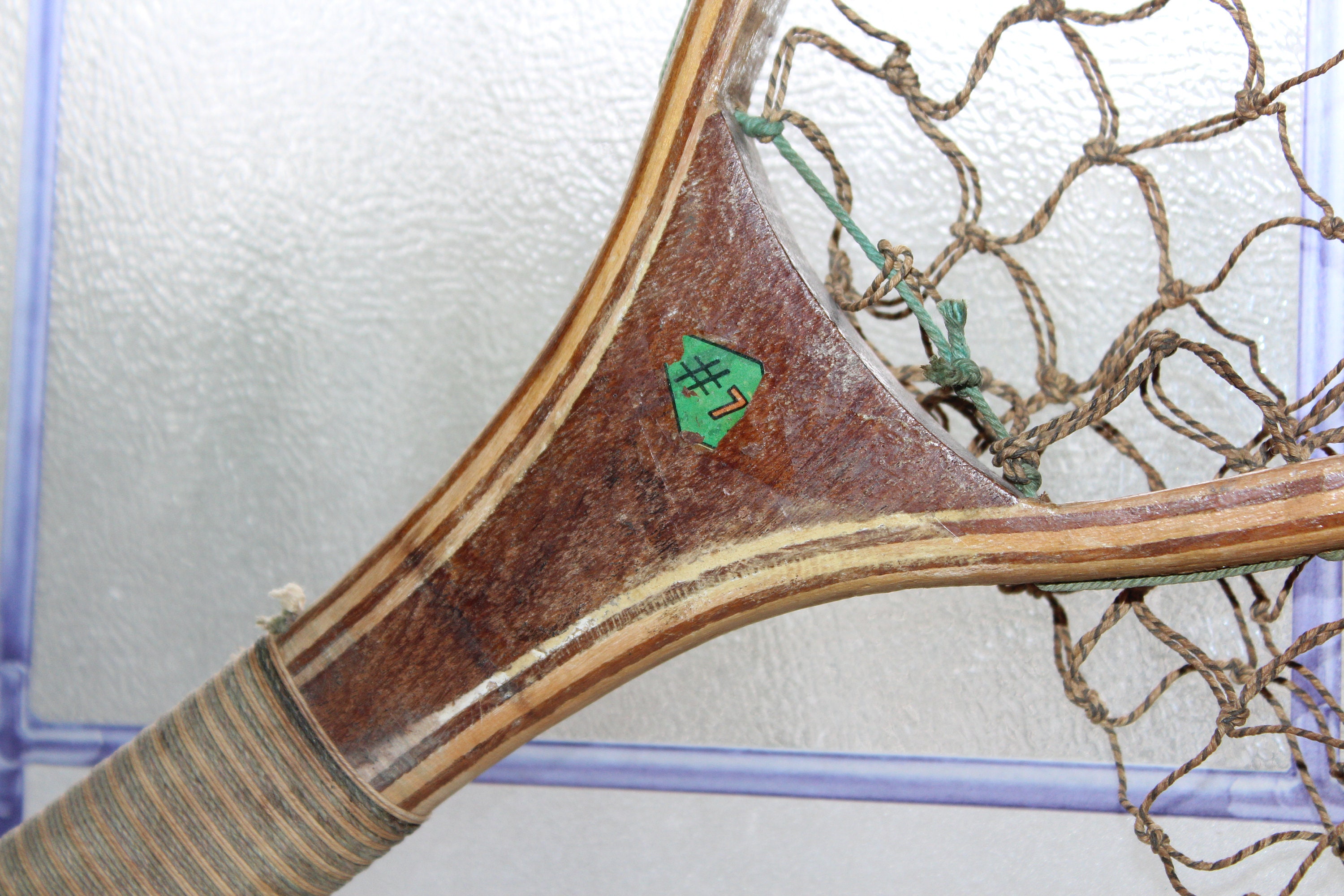 Vintage Wood Fish Net Trout Fly Fishing