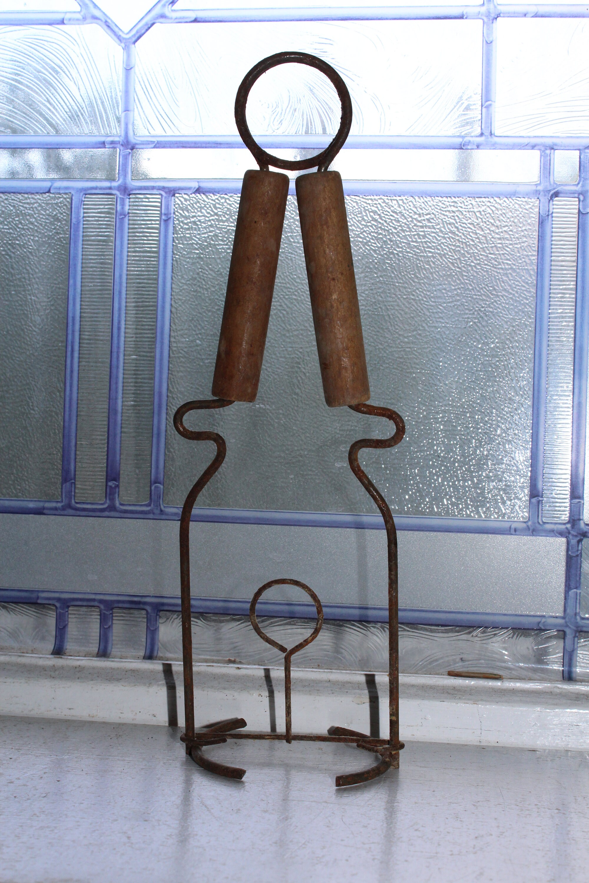 Vintage Canning Jar Lifter 1940s Wood and Wire