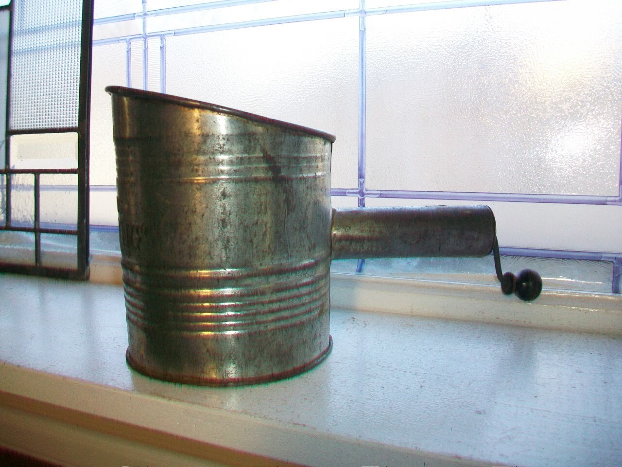 Vintage Flour Sifter Farmhouse Kitchen Decor Simmons Sterling Sifter