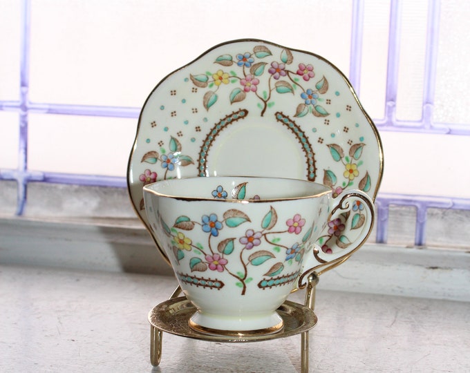 Vintage Foley Demitasse Cup and Saucer Bone China England