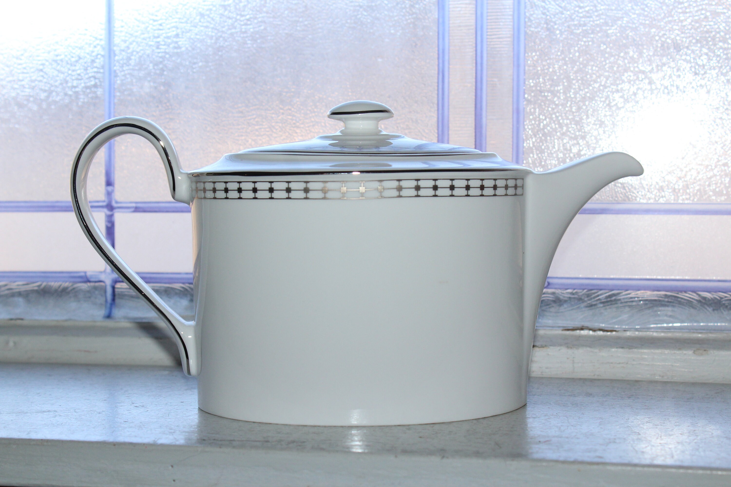 Vintage Wedgwood Procession Teapot Bone China