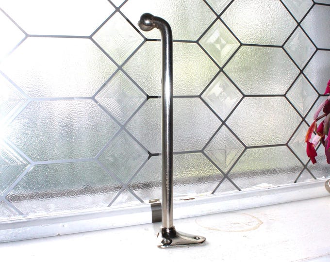 Large Chrome Wall Hook Antique Plant Hanger