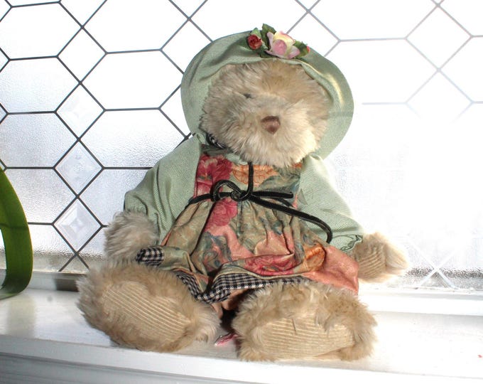 Russ Miss Mayberry Plush Teddy Bear 16"
