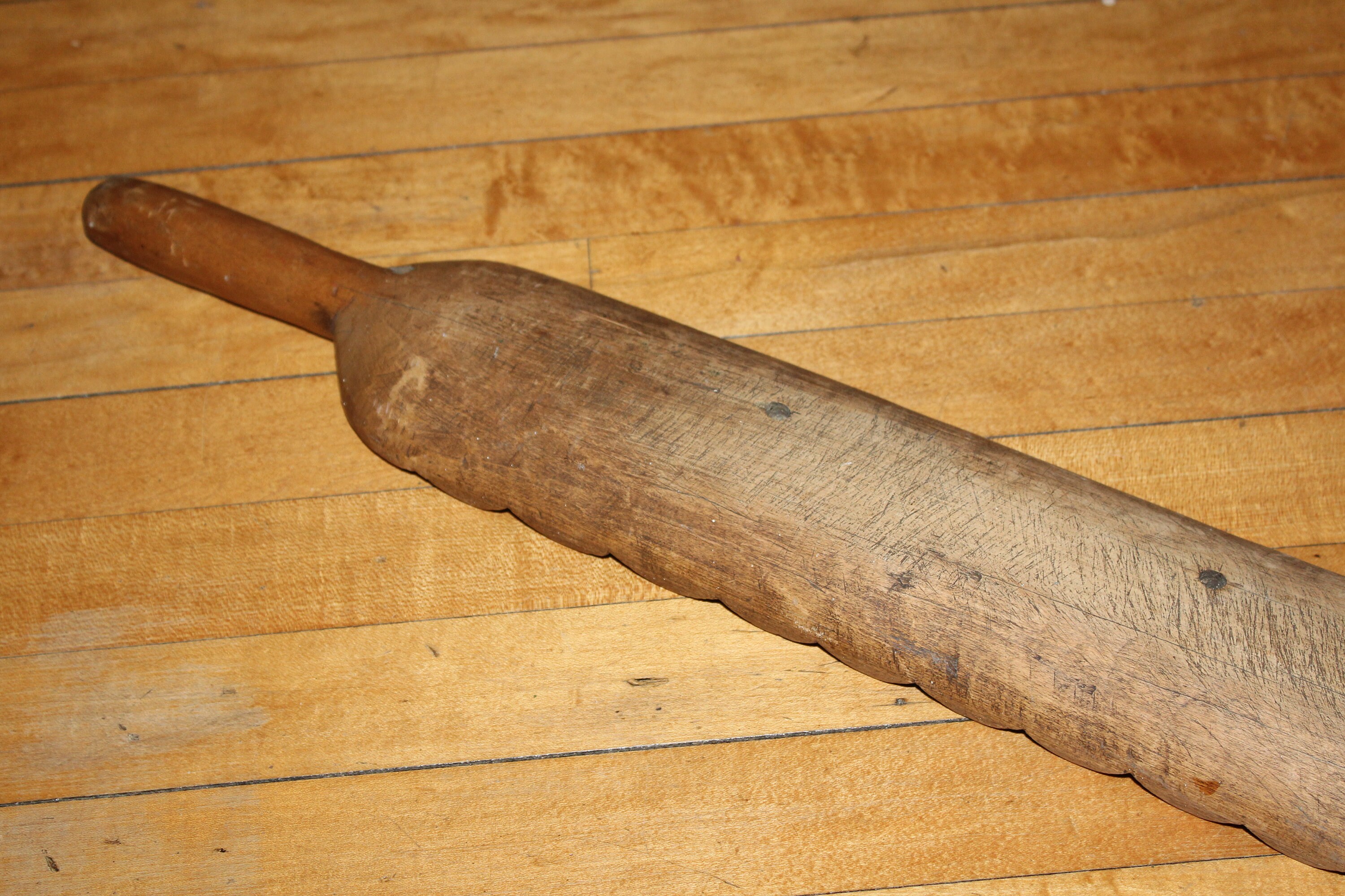 Antique WoodWash Board One Handled Scrub Board 19th Century American