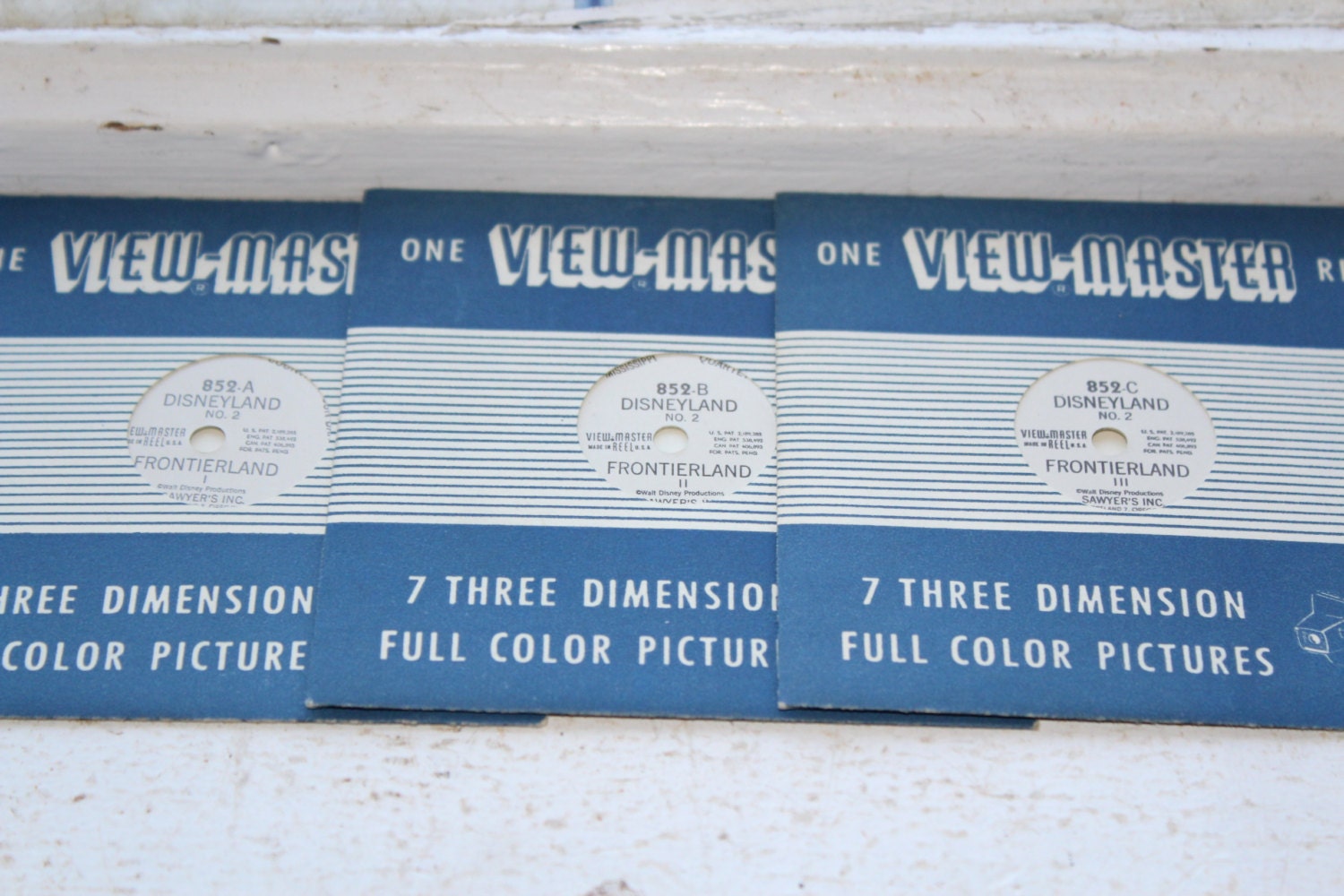 viewmaster reels disneyland