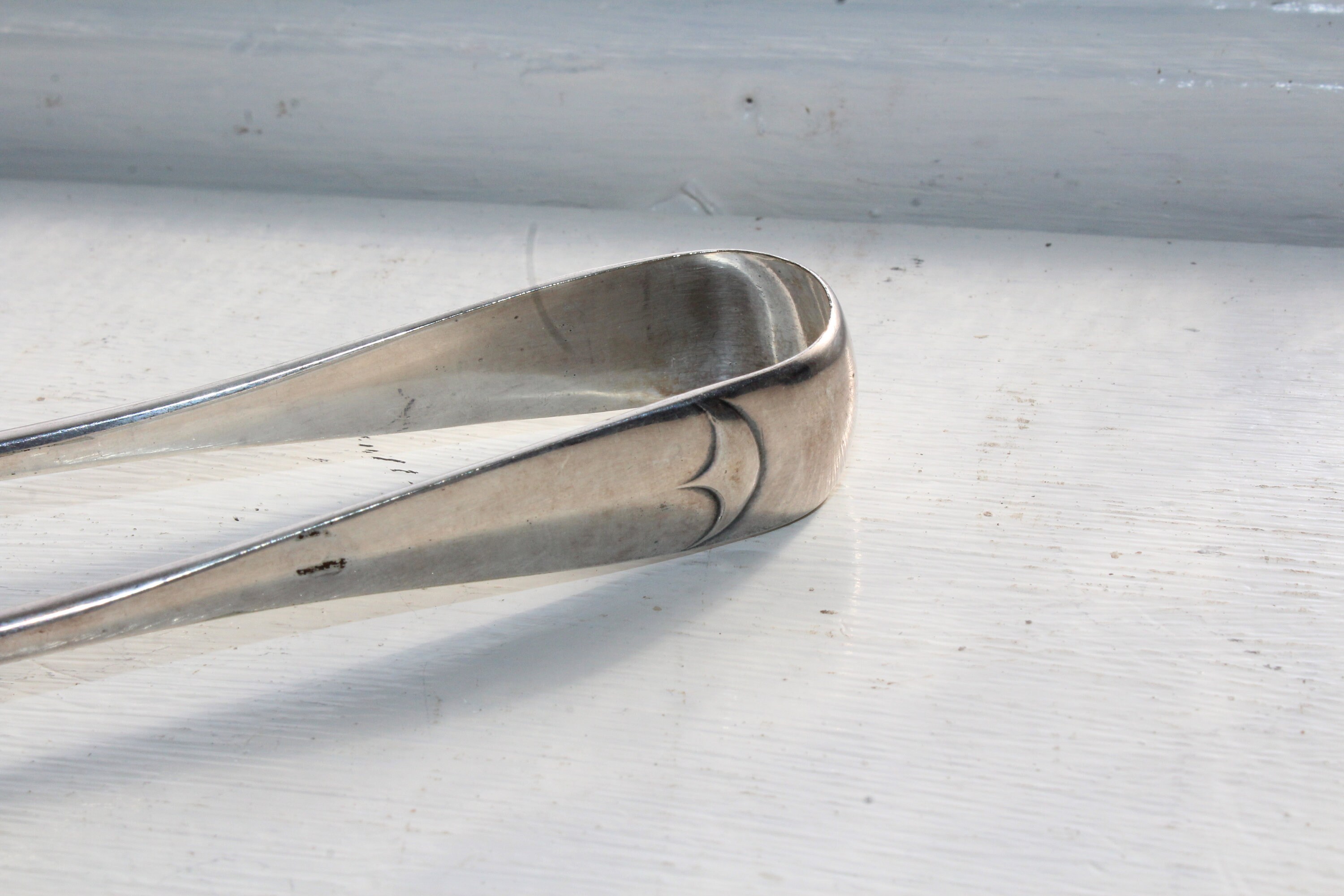 Antique Silverplate Sugar Tongs Roberts & Belk