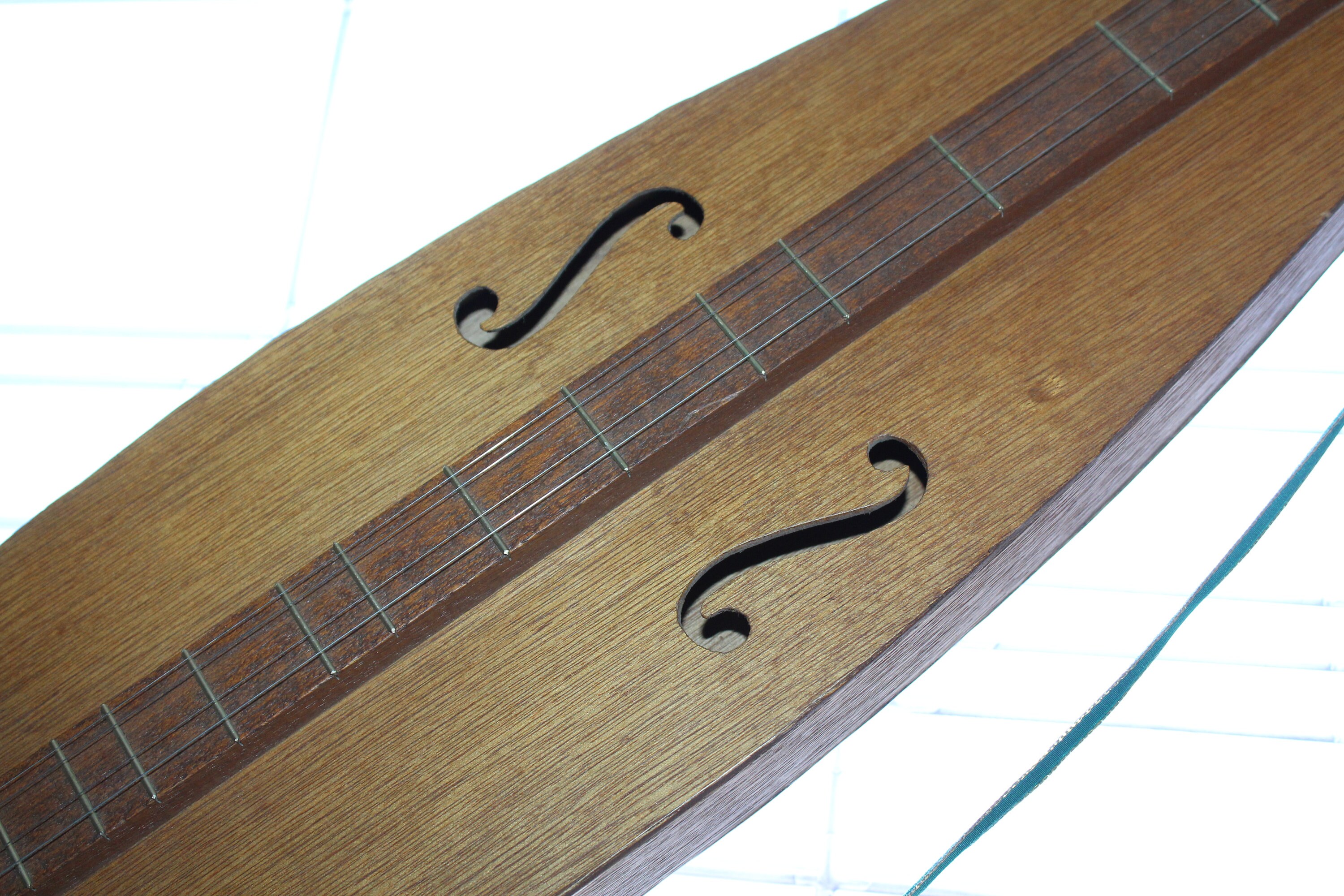 Vintage Dulcimer Handmade Wooden Folk Art Mountain Music