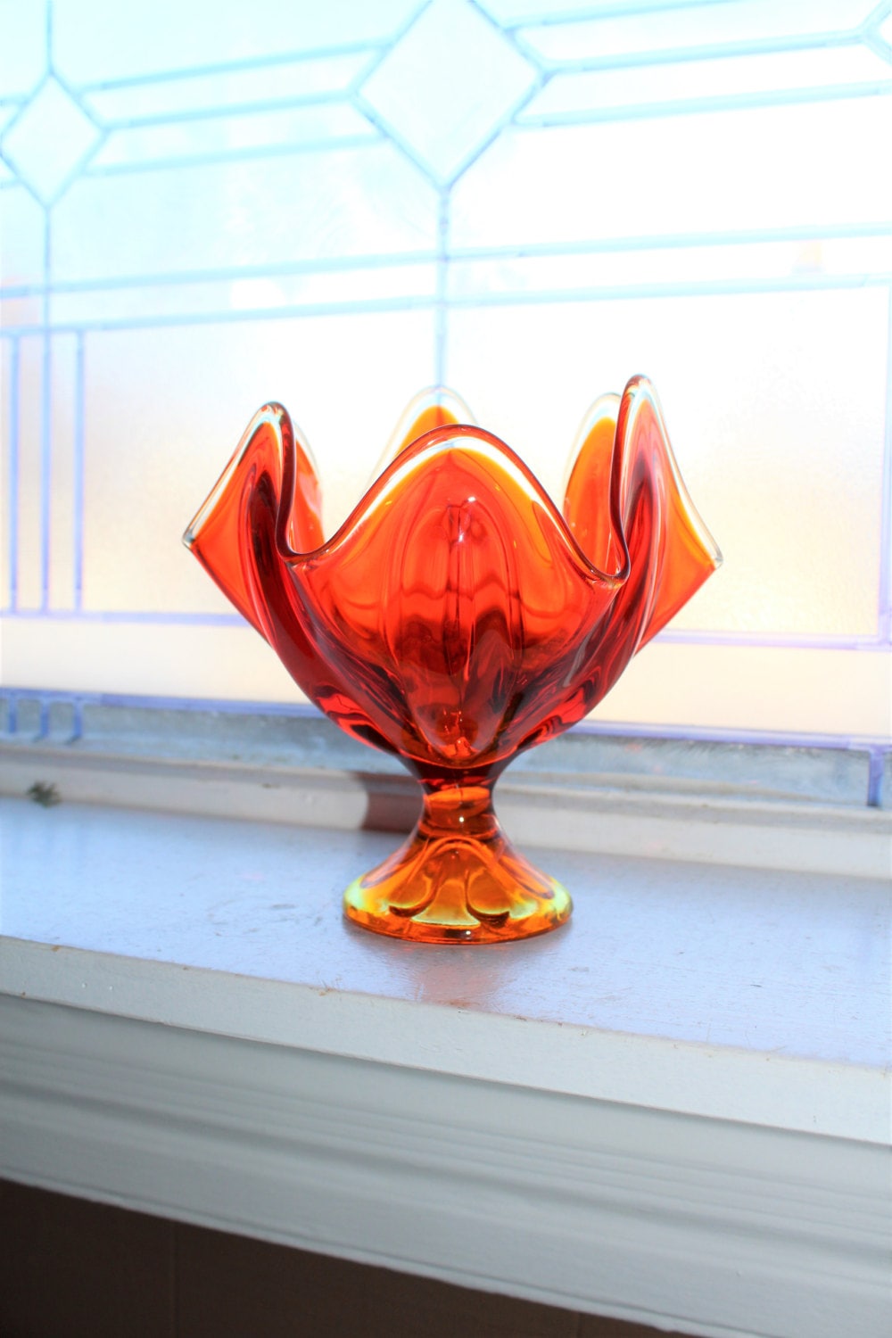 Orange hot sale candy dish