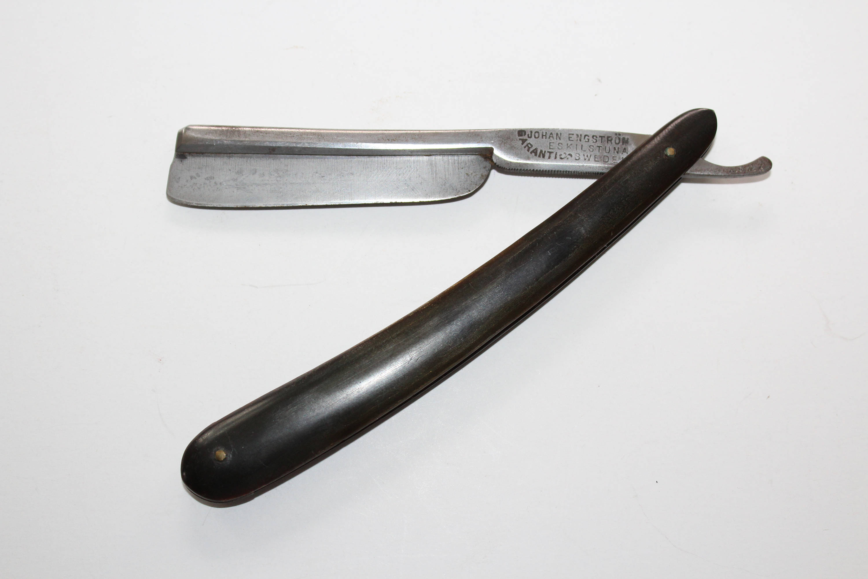 Antique Straight Razor Johan Engstrom Eskilstuna Circa 1800s