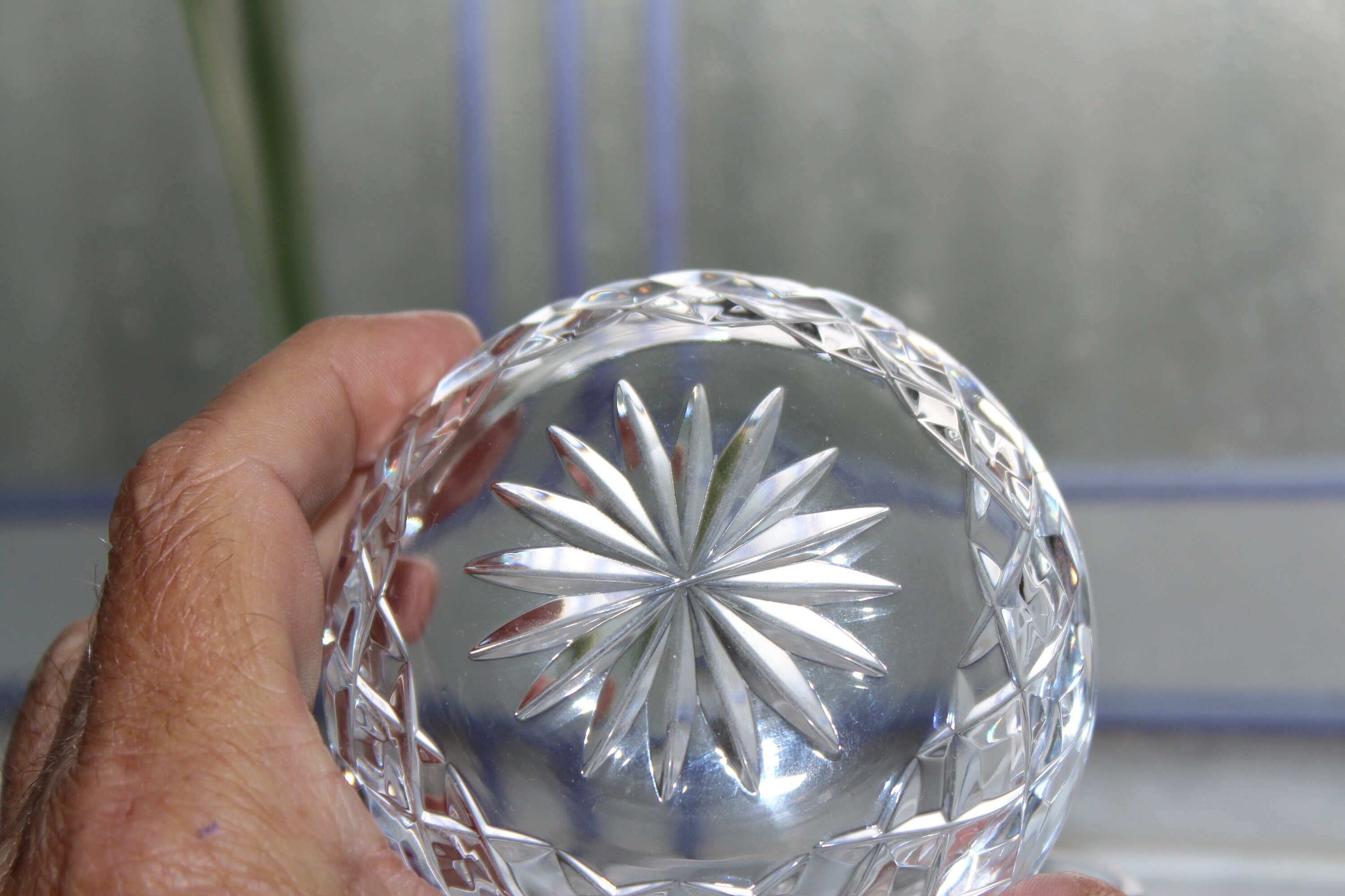 Cavan Crystal Covered Ashtray