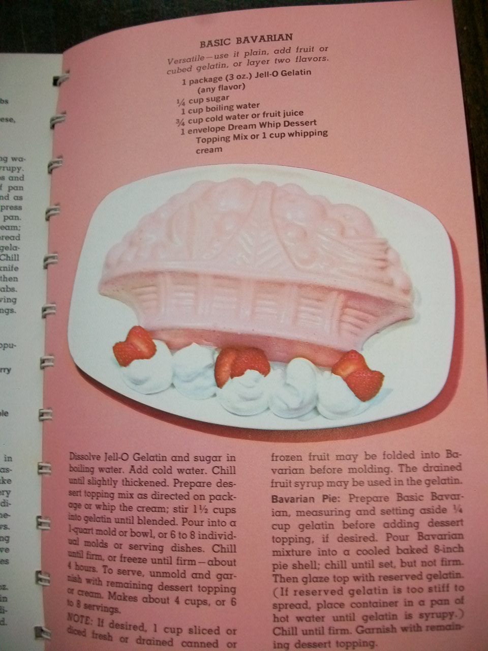 Vintage Cookbook 1940s Joys of Jello Cook Book