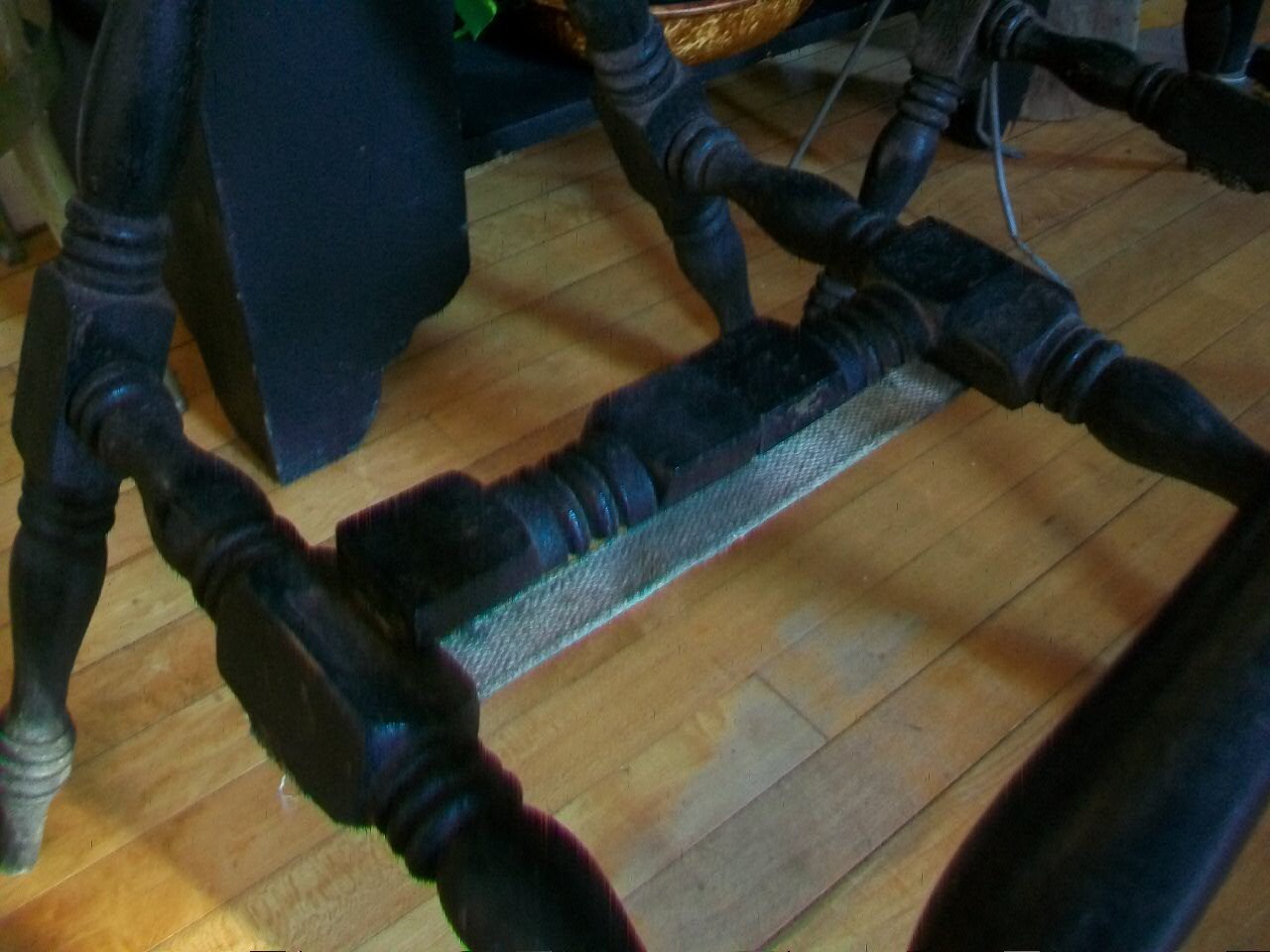 Victorian Coffin Stands Pair Antique 19th Century Funeral