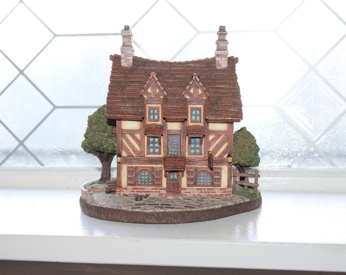 Vintage Beauty and The Beast French Village Le Pub