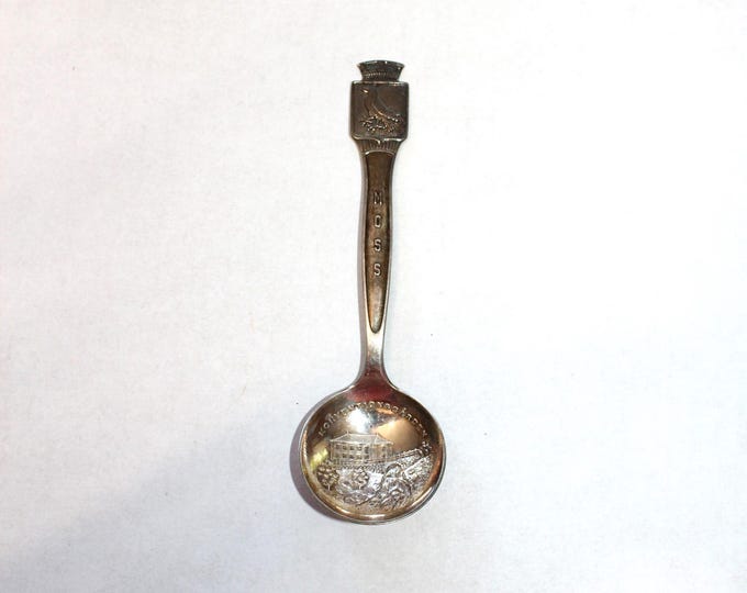 Vintage Souvenir Spoon Moss Konventions Garden Norway