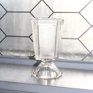 EAPG Spooner Bryce Pleat and Panel Antique 19th Century Pressed Glass