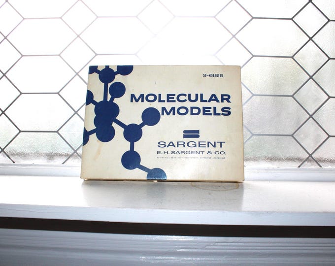 Vintage 1960s Molecular Models by Sargent S-61815