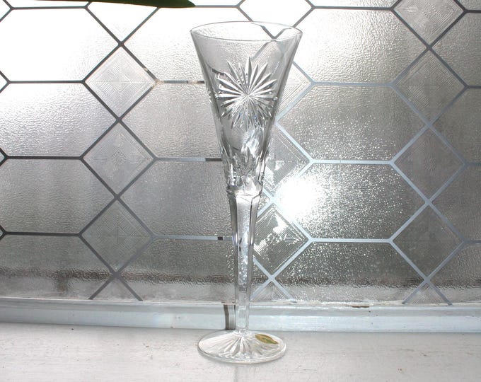 Waterford Crystal Snowflake Champagne Toasting Flute