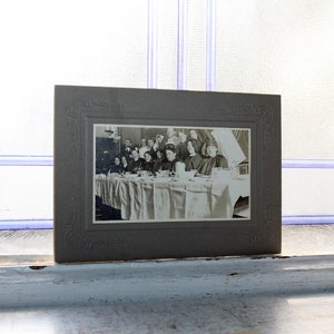 Antique Cabinet Card Photograph Scene From a Play