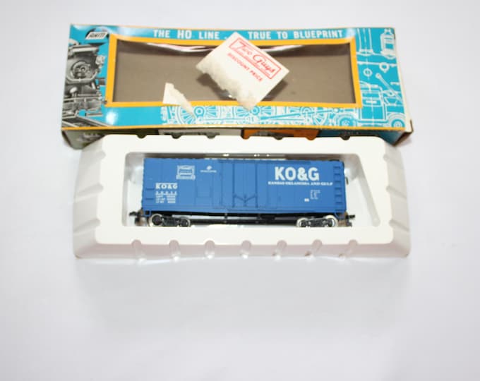 Vintage AHM HO Scale K O & G Refrigerator Car 5313