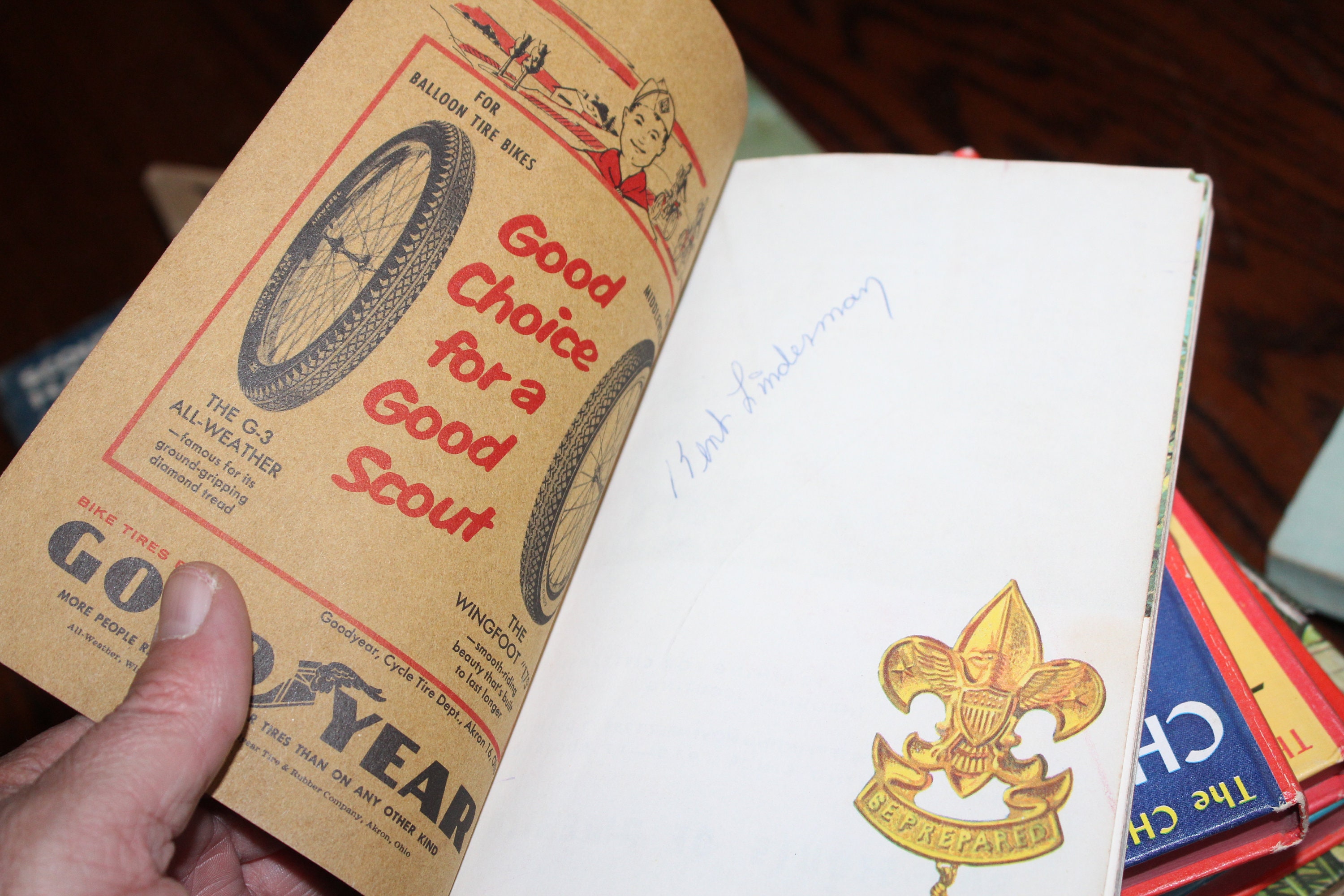 1959 Handbook For Boys Vintage Boy Scouts Manual