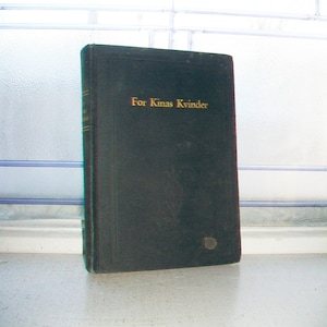 Vintage 1924 Danish Book For Kinas Kvinder For China&#39;s Women by Diakonisse Christine Johnson