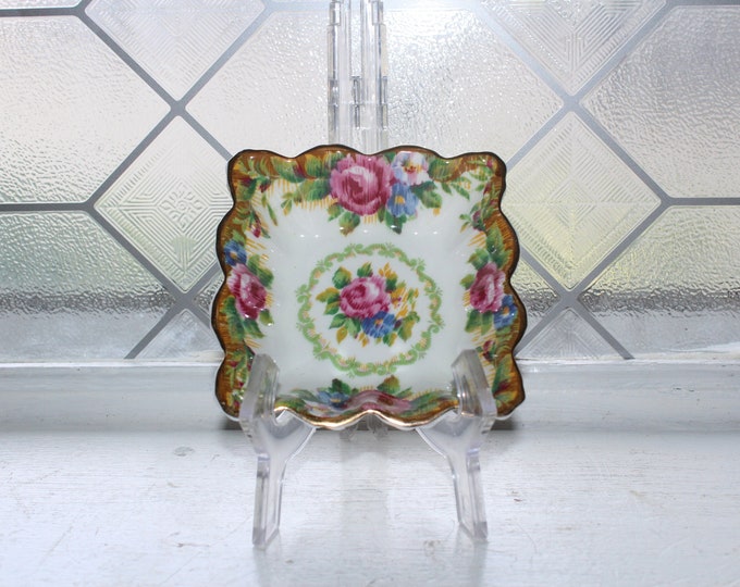 Vintage Paragon Tapestry Rose Small Sweets Dish