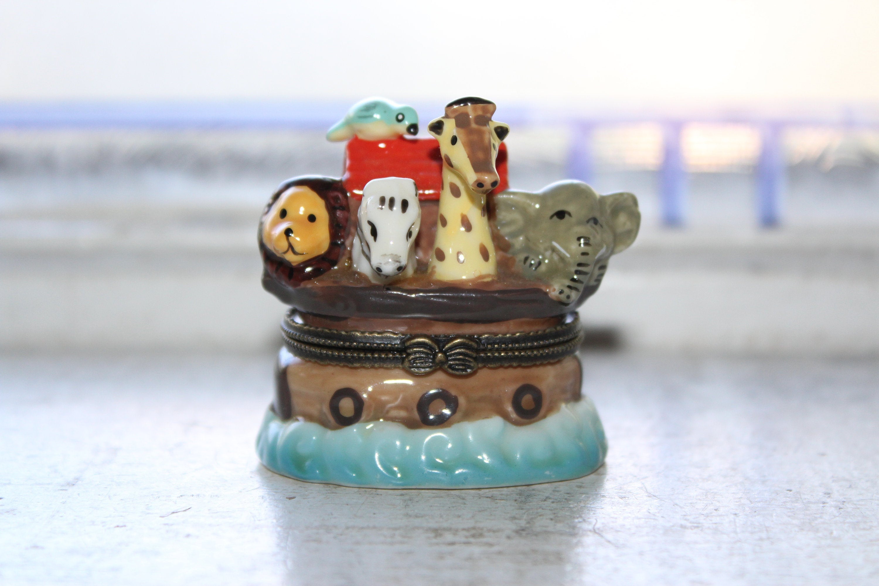 M & L Trinket Box Noah's Ark