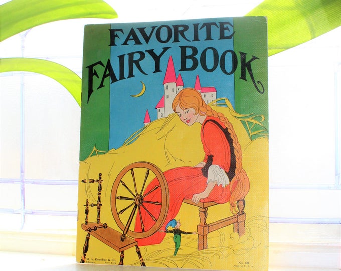 Antique Children's Book Favorite Fairy Book