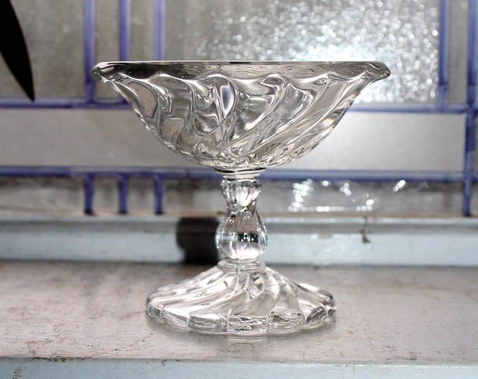 Fostoria Colony Stemmed Candy Dish Elegant Glass